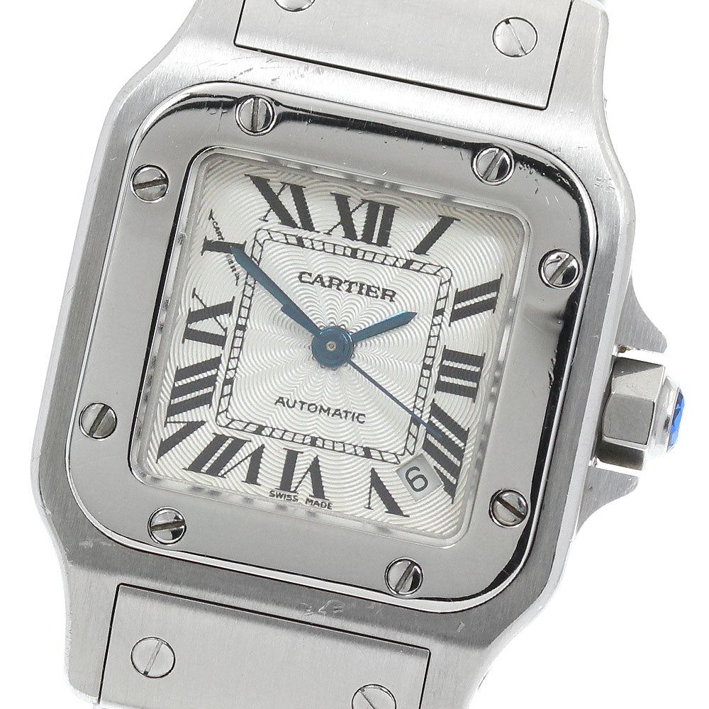 CARTIER Santos Galbee SM W20054D6 Date, Kannon buckle Automatic Ladies_957734