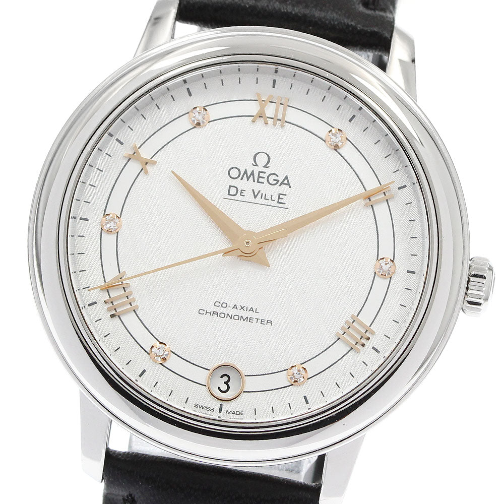 OMEGA De Ville Prestige 424.13.33.20.52.001 6P diamond Automatic Ladies_957823