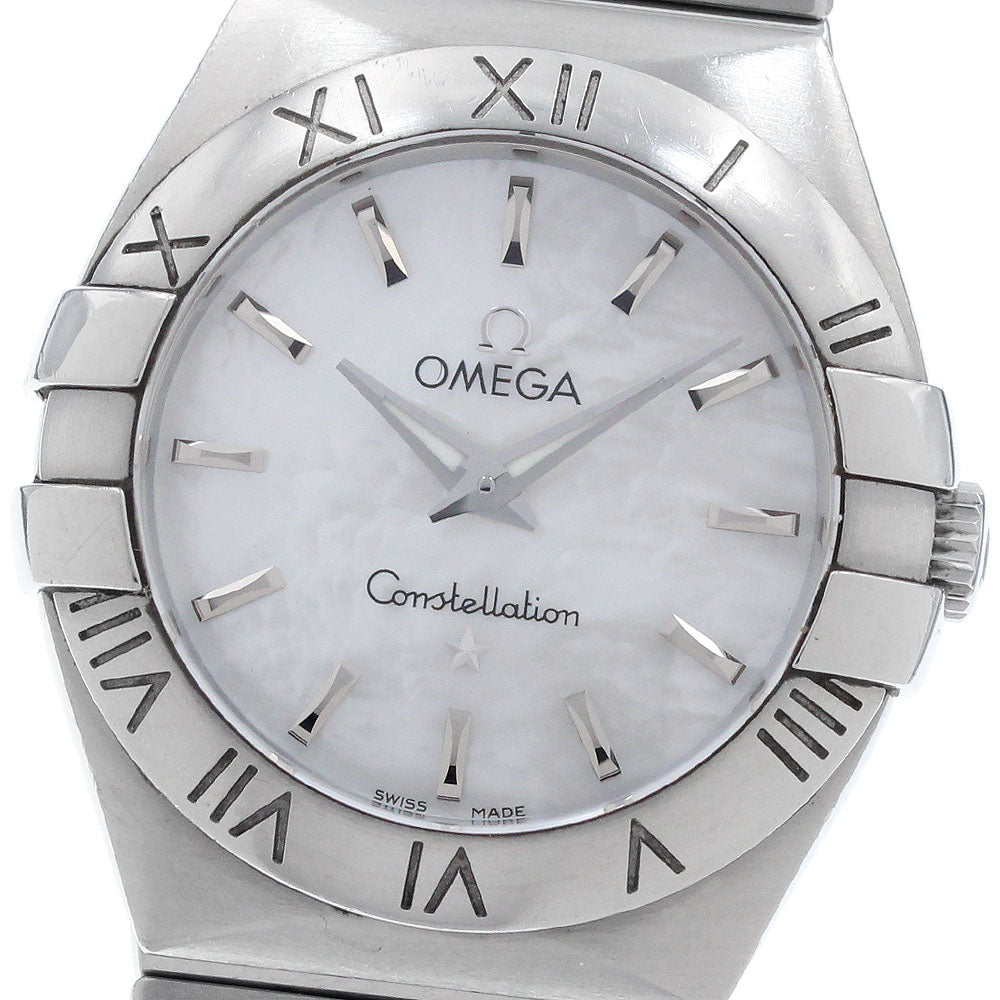 OMEGA Constellation Blush 123.10.27.60.05.001 White shell Dial Quartz Ladies Watch_957830