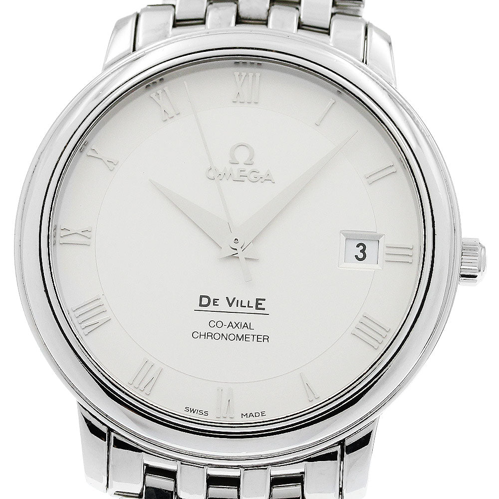 OMEGA De Ville Prestige 4574.31 Coaxial Silver Dial Automatic Men's Watch_957841