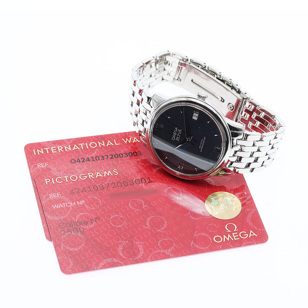 OMEGA De Ville Prestige 424.10.37.20.03.001 Co-Axial Chronometer AT Men's_957869