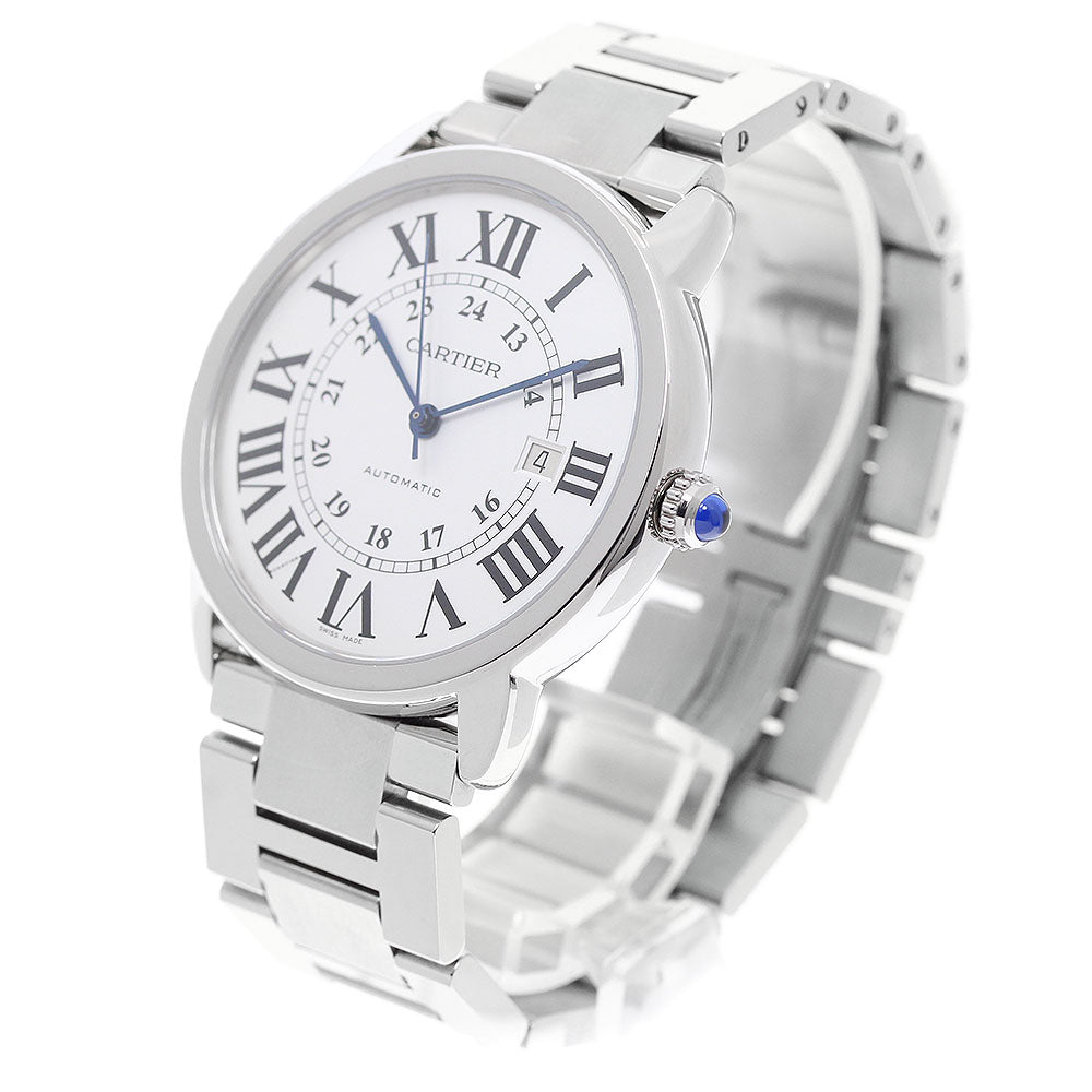 CARTIER Ronde Solo de Cartier XL W6701011 Date Automatic Men's Watch_957873