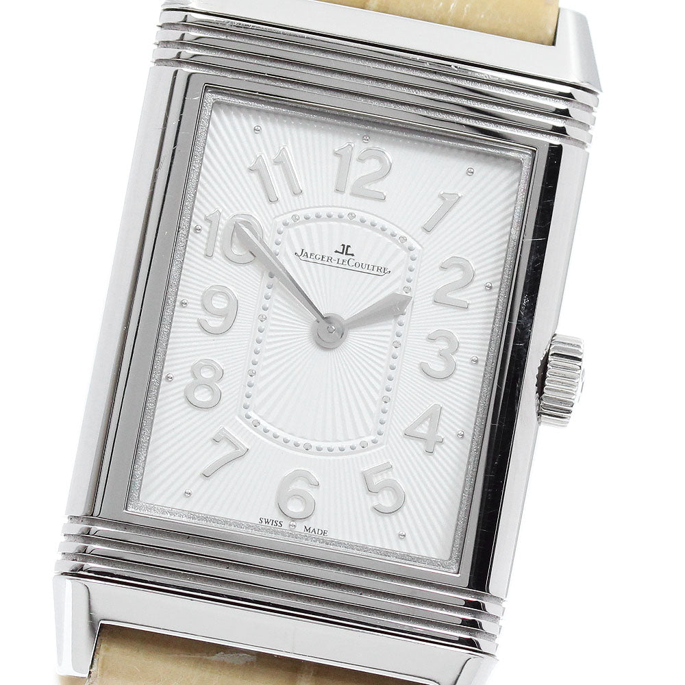 JAEGER-LECOULTRE Grande Reverso Lady Ultra Slim Q3208420/268.8.47 Silver Dial Quartz Ladies Watch_957876