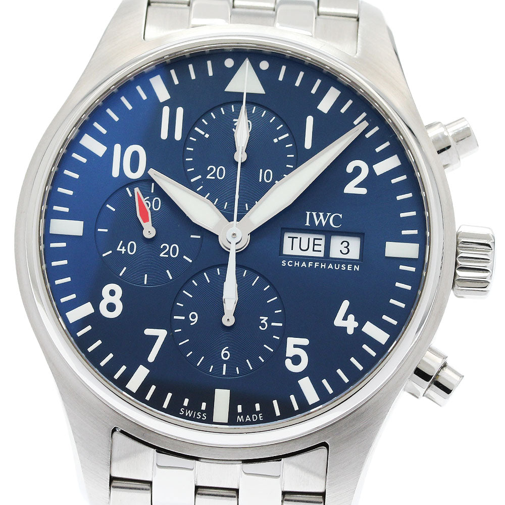 IWC SCHAFFHAUSEN Pilot's Watch Petite Prince IW377717 Automatic Men's_957901