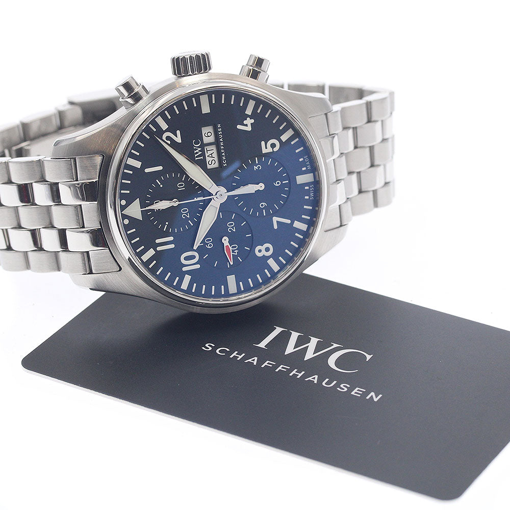 IWC SCHAFFHAUSEN Pilot's Watch Petite Prince IW377717 Automatic Men's_957901