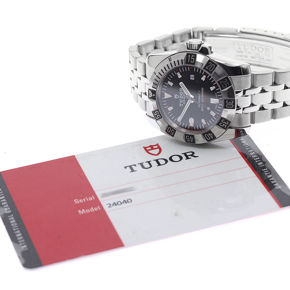 公式】CLOSER｜チュードル TUDOR 24040 ハイドロノートII デイト 自動