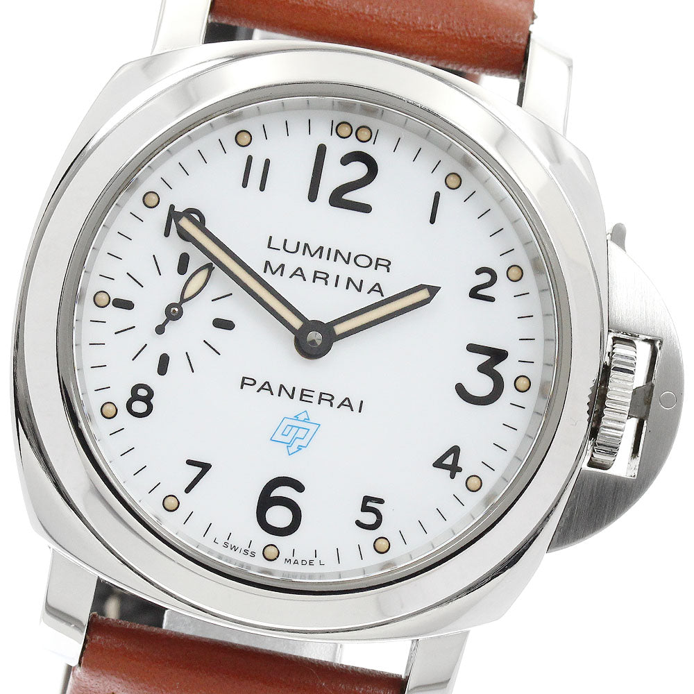 PANERAI Luminor Marina Logo Acciaio PAM00660 Hand Winding Men's Watch_957934