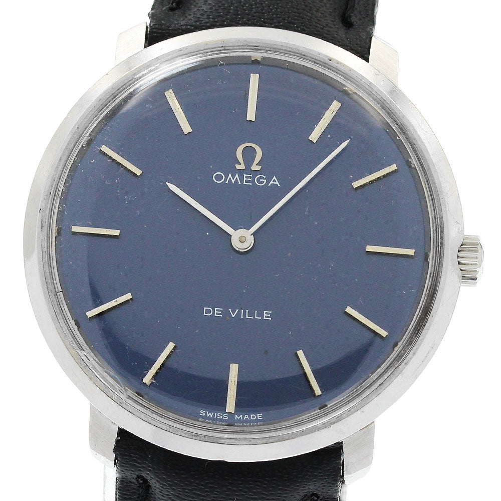 OMEGA De Ville TOOL104 blue Dial Hand Winding Men's Watch_958007