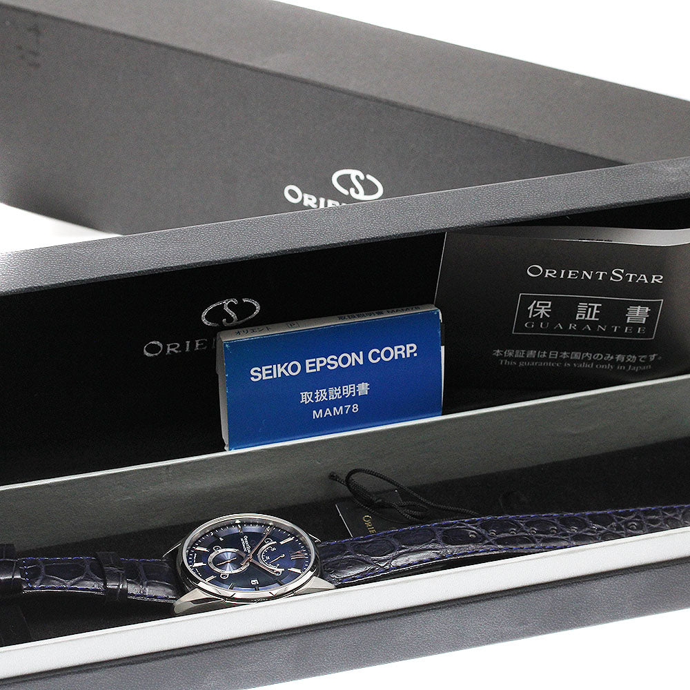 ORIENT Orient Star Slim Date RK-HK0004L/F7G6-UAB0 Limited edition of 300 pieces, Power Reserve Navy Dial Automatic Men's Watch_958051