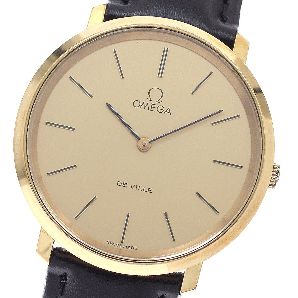 OMEGA De Ville 111.0107 Vintage Cal.625 gold Dial Hand Winding Men's_958064