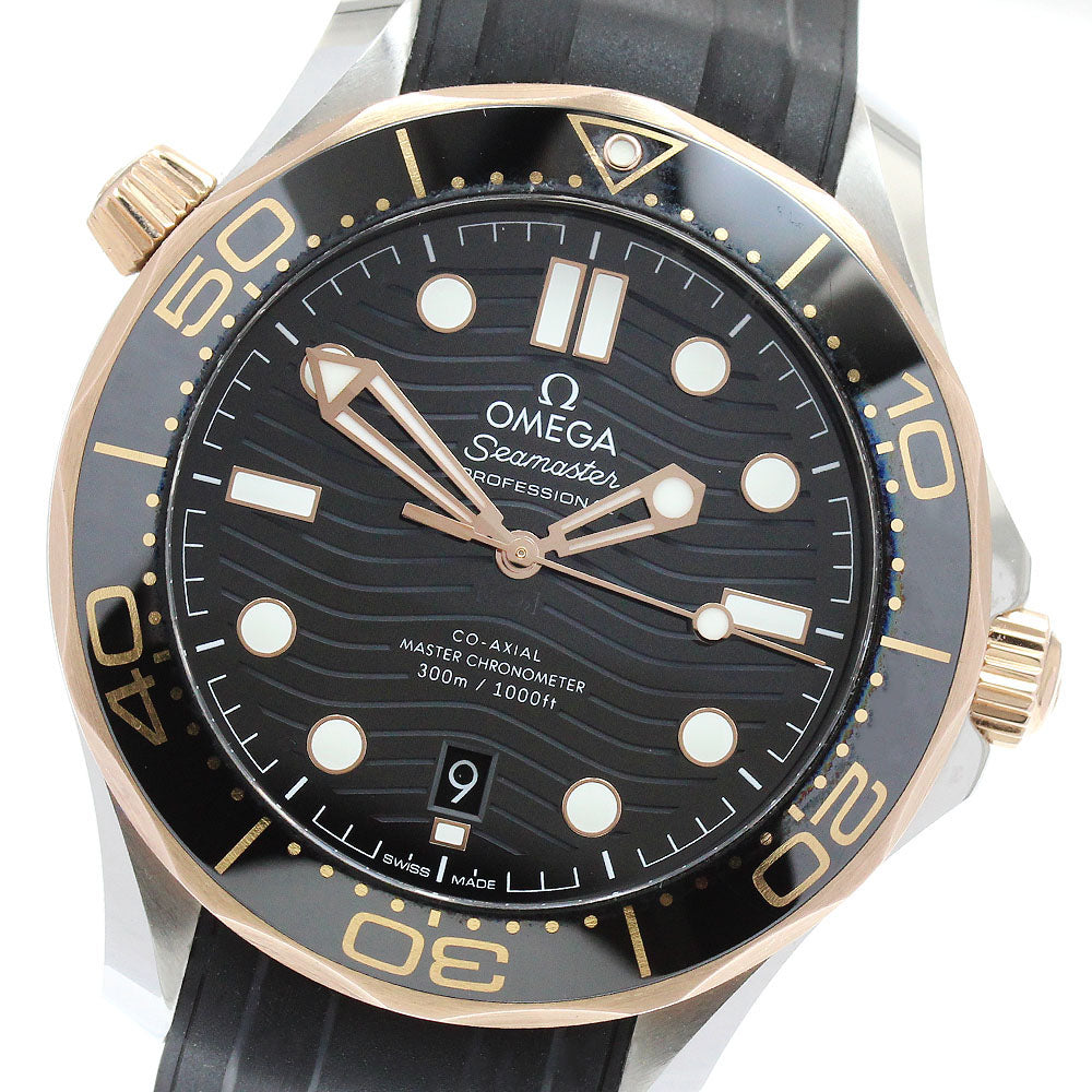 OMEGA Seamaster diver 300m 210.22.42.20.01.002 Co-Axial Master Chronometer black Dial Automatic Men's Watch_958071