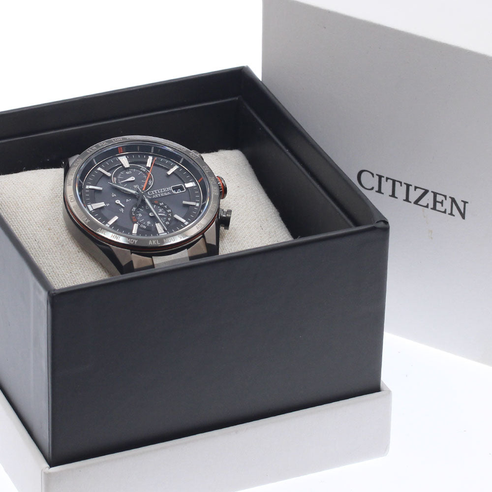 CITIZEN Atessa AT8189-61E/H800-71CN206 Solar Powered Radio Men's Watch_958222