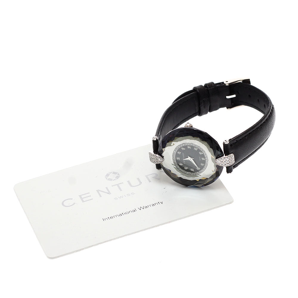 CENTURY Time Gem Mogul 636.7A.S.52P.59.RK2 K18WG Quartz Ladies Watch_958296