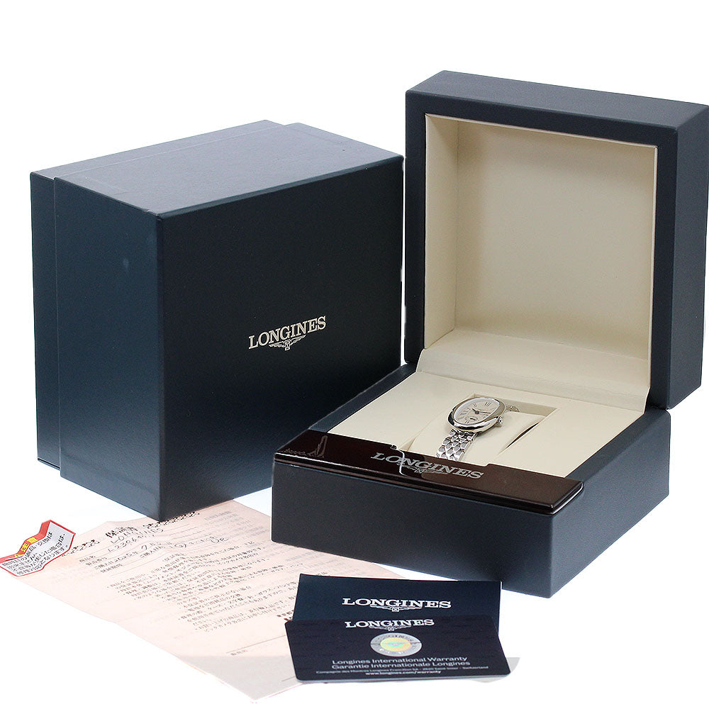 LONGINES Sanphonette L2.306.4 Small seconds Silver Dial Quartz Ladies_958337