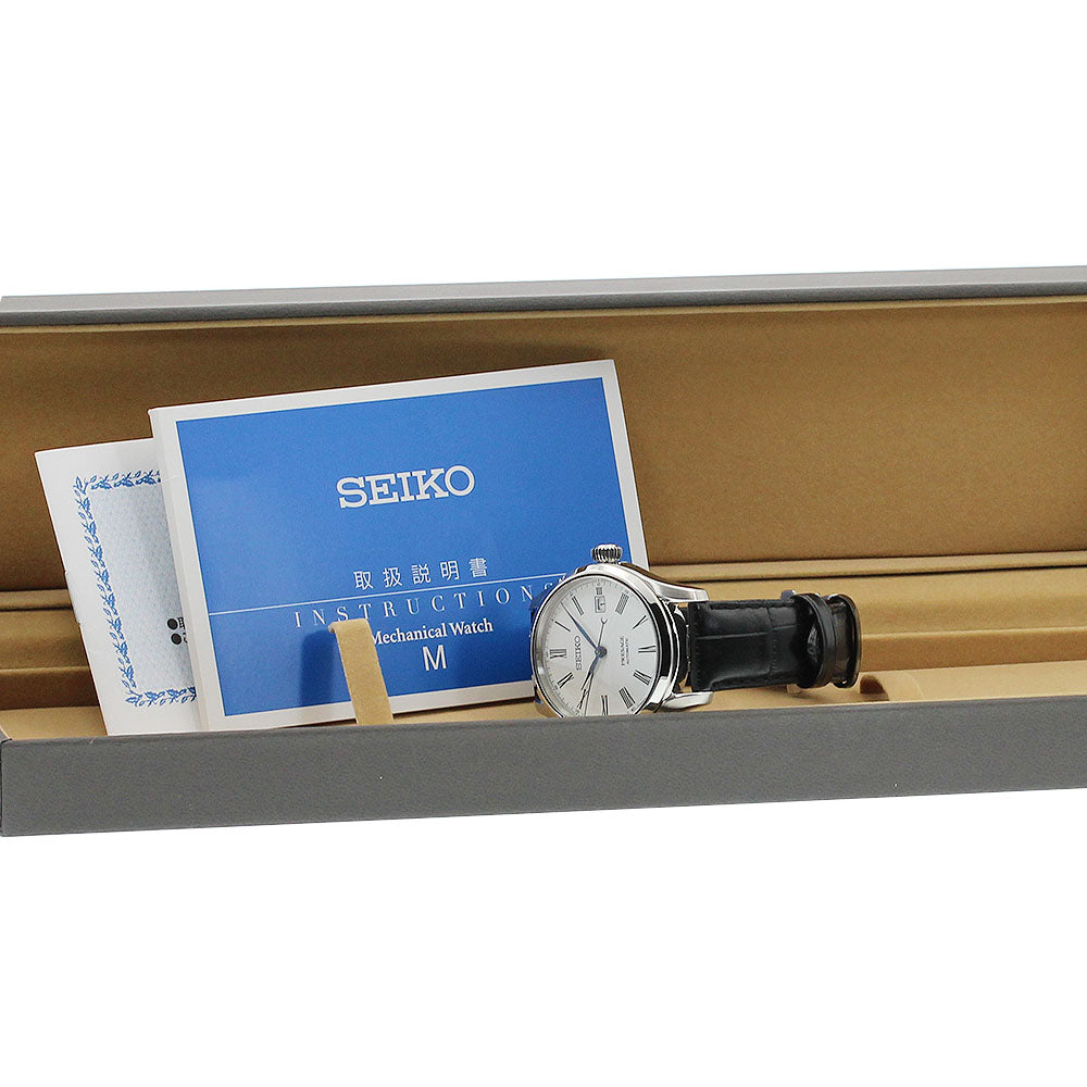 SEIKO Pureza SARX049/6R15-03V0 Date enamel dial white Dial Automatic Men's Watch_958339