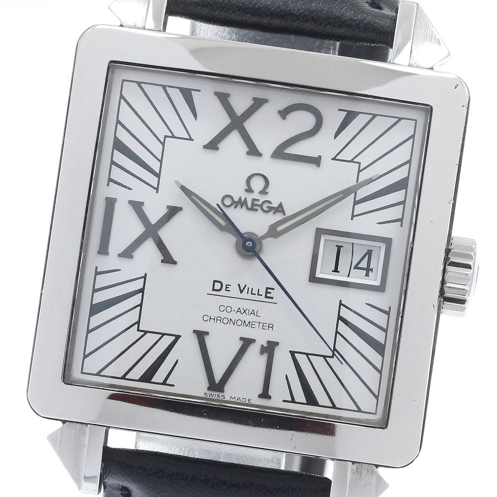 OMEGA De Ville X2 Coaxial Big Date 7813.30.39 Automatic Men's Watch_958346