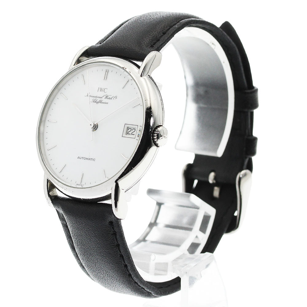 IWC SCHAFFHAUSEN Portofino IW351320 Date white Dial Automatic Men's Watch_958376