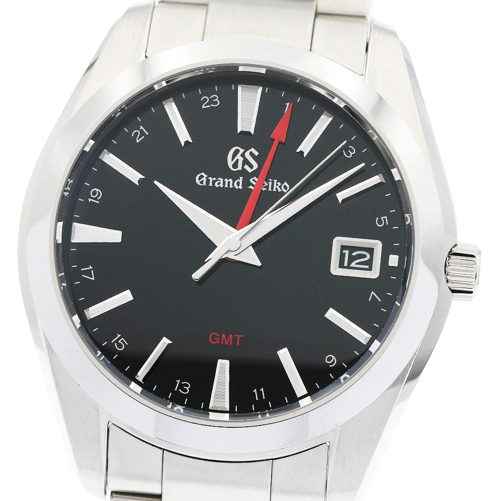 SEIKO Grand Seiko Heritage Collection SBGN013/9F86-0AF0 GMT date black Dial Quartz Men's Watch_958401