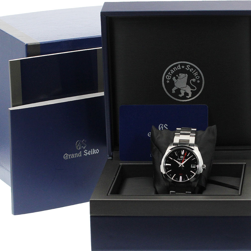 SEIKO Grand Seiko Heritage Collection SBGN013/9F86-0AF0 GMT date black Dial Quartz Men's Watch_958401