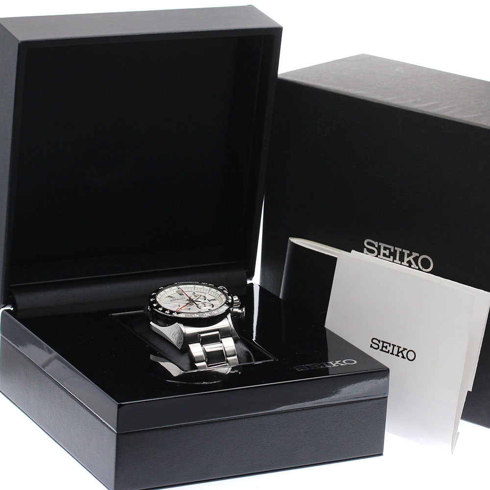 SEIKO Brights Ananta SAEA001/5R86-0AL0 Chronograph power reserve Silver Dial Spring drive Men's Watch_958418