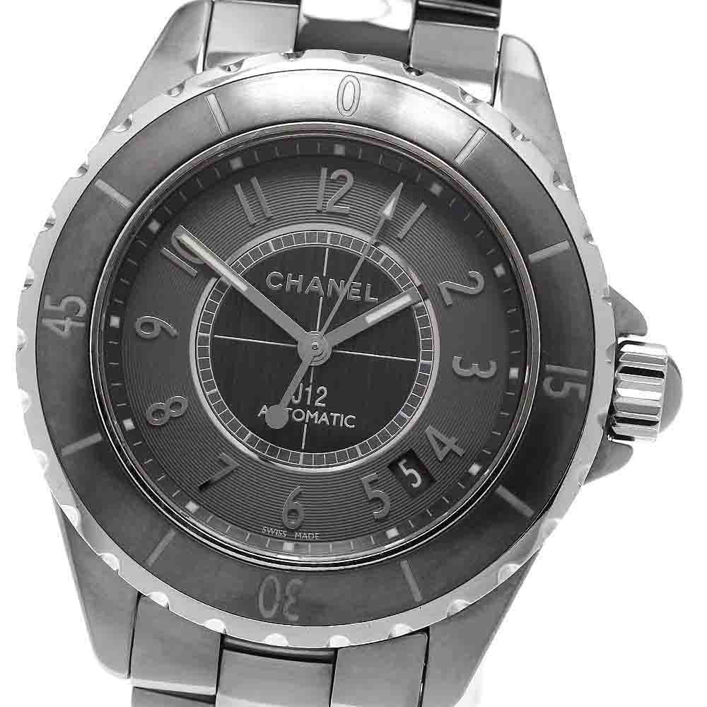 CHANEL J12 Chromatic 38MM H2979 Date gray Dial Automatic Men's Watch_958429
