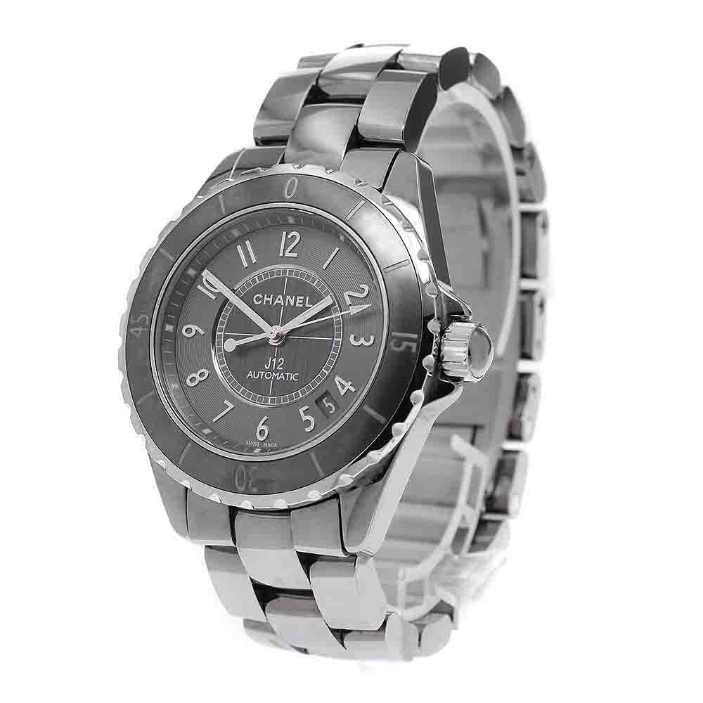 CHANEL J12 Chromatic 38MM H2979 Date gray Dial Automatic Men's Watch_958429