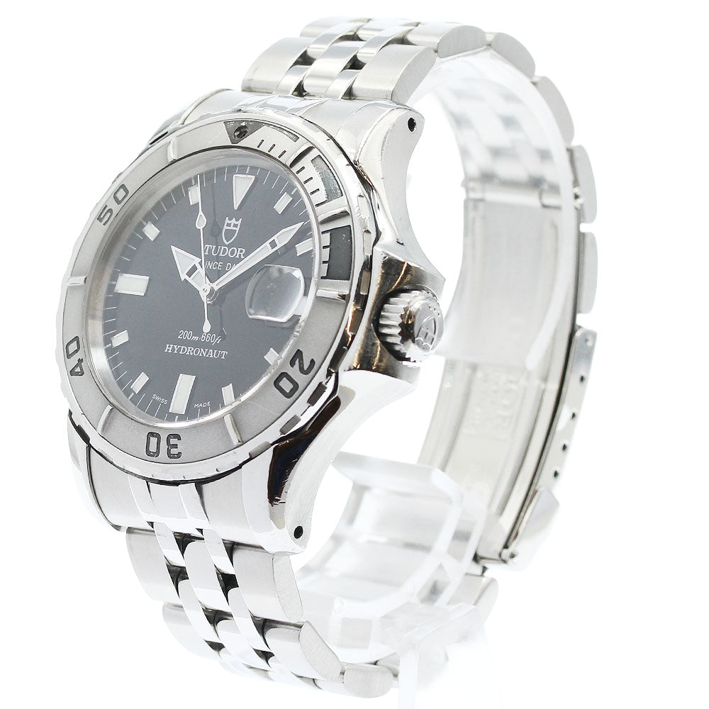 TUDOR Prince Date Hydronaut 89190P Date black Dial Automatic Men's Watch_958548