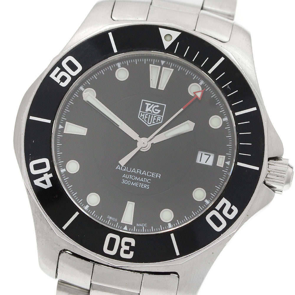 TAG HEUER Aqua racer WAB2010 Date black Dial Automatic Men's Watch_958582