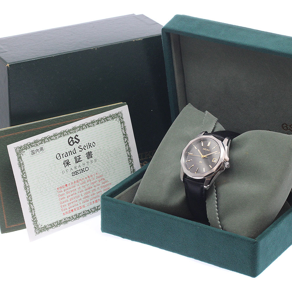 SEIKO Grand Seiko 8J56-8010/SBGF005 Date black Dial Quartz Men's Watch_958588