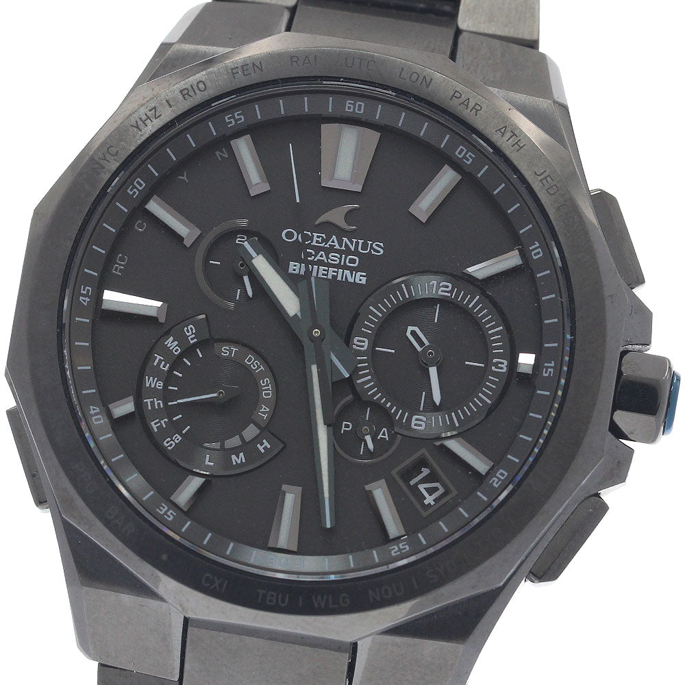 CASIO Oceanus OCW-T6000BR-1AJR BRIEFING 25th Solar Powered Radio Men's_958589