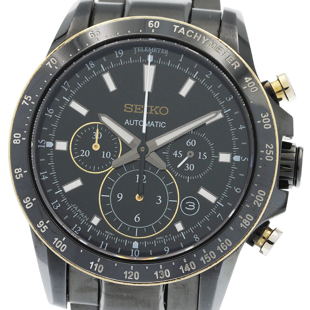 SEIKO Brights Phoenix Mechanical SAGK015/8R28-00J0 500 limited black Dial Automatic Men's Watch_958599