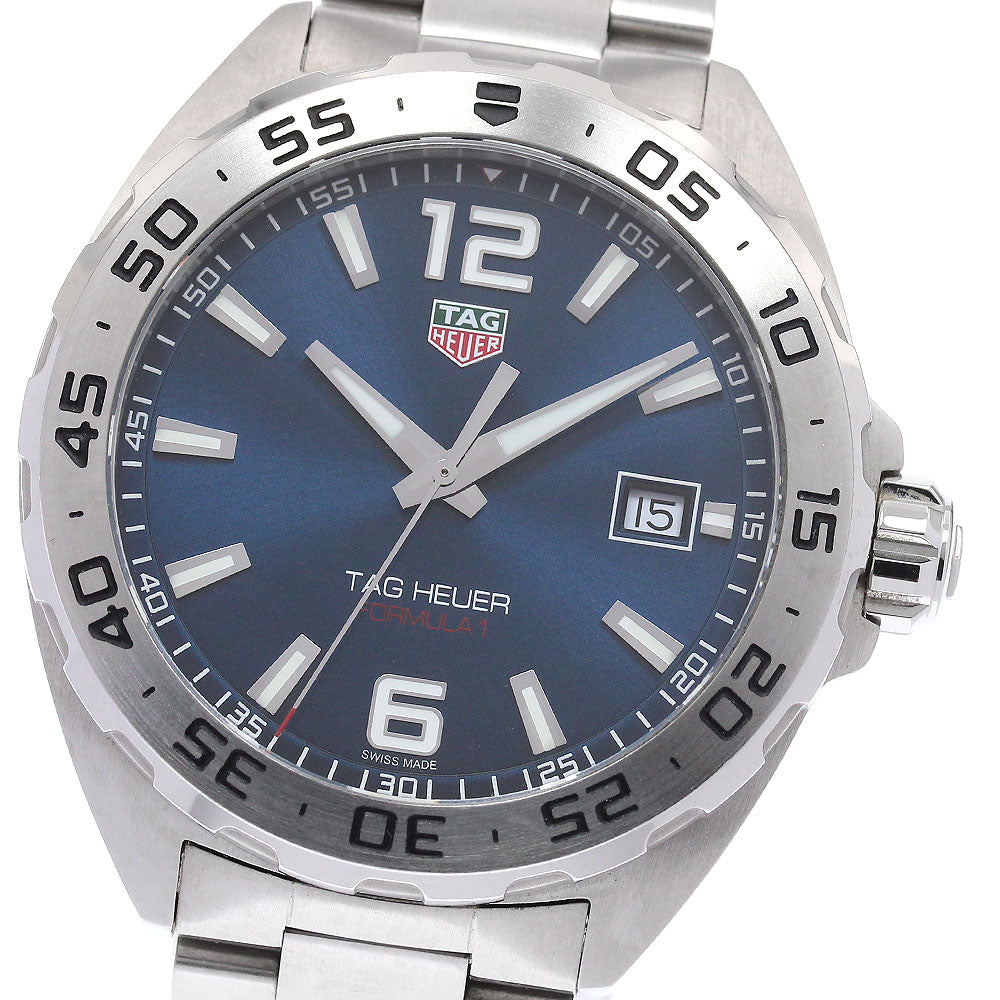 TAG HEUER Formula 1 WAZ1118 Date blue Dial Quartz Men's Watch_958741