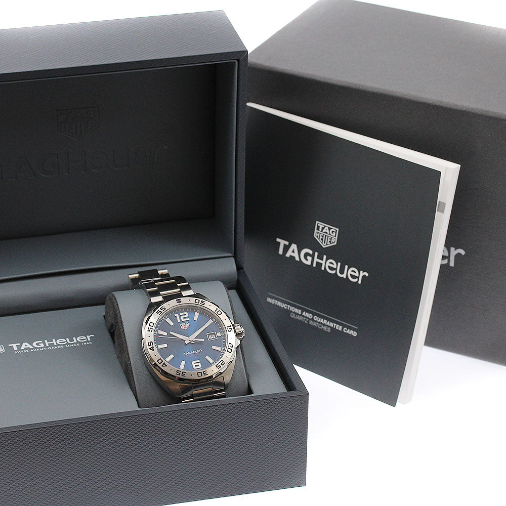 TAG HEUER Formula 1 WAZ1118 Date blue Dial Quartz Men's Watch_958741