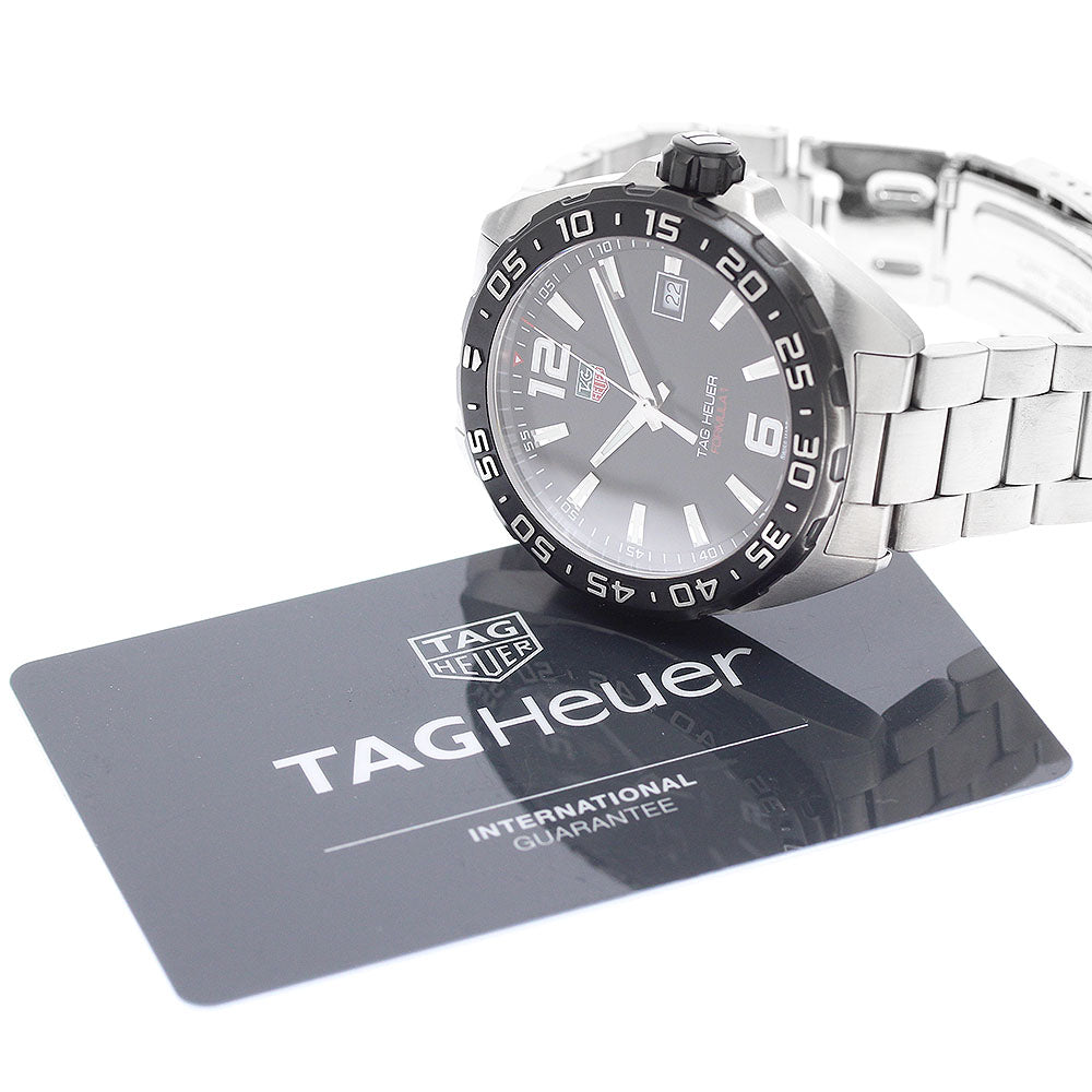 TAG HEUER Formula 1 WAZ1110 Date Black Dial Quartz Men's Watch_958744