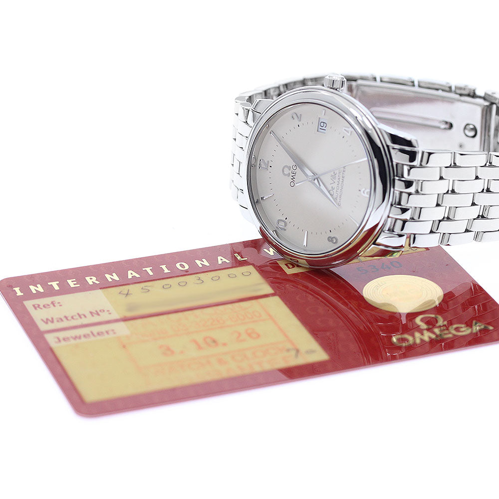 OMEGA De Ville 4500.30 Chronometer Beige Dial Automatic Men's Watch_958754