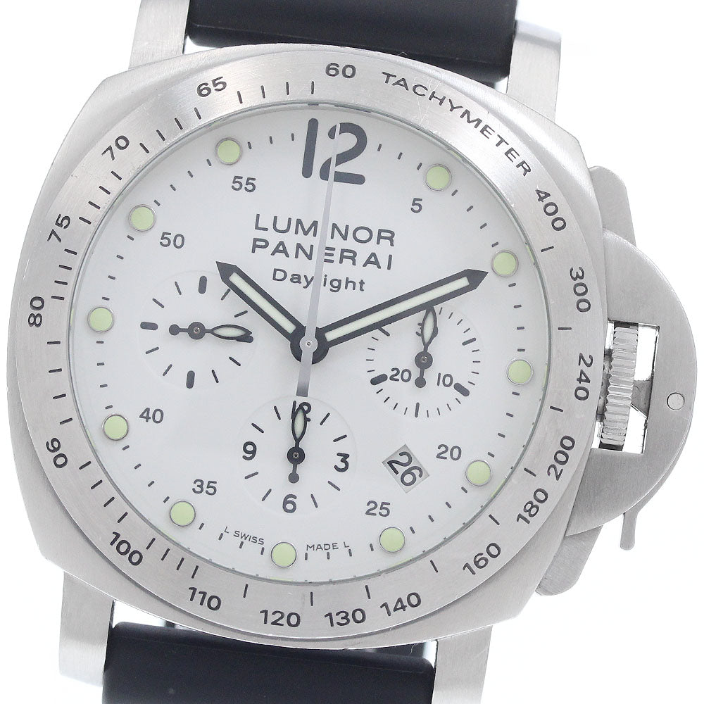 PANERAI Luminor Chrono Daylight PAM00251 Date white Dial Automatic Men's_958874