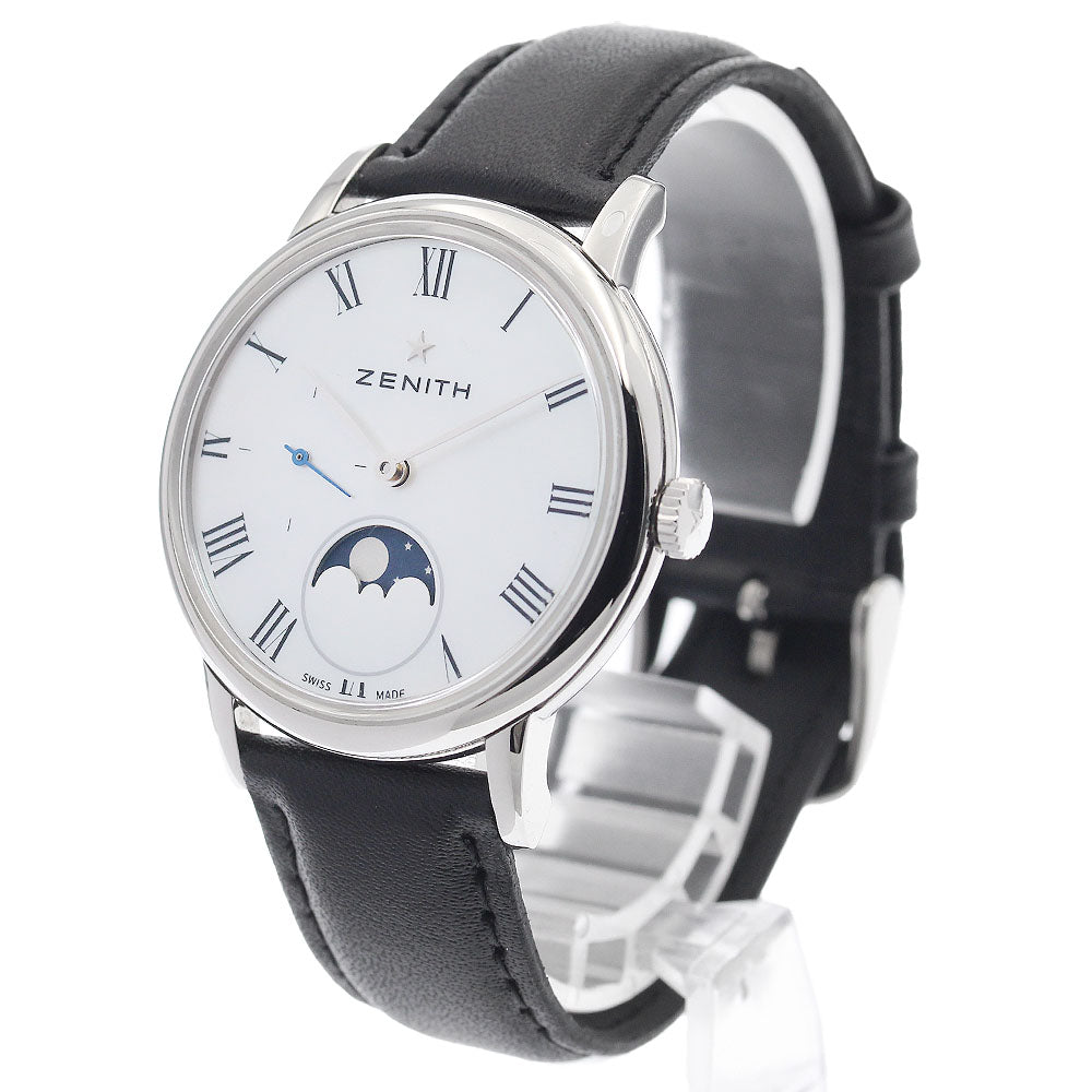 ZENITH elite lady 03.2320.692 Moon phase White shell Dial Automatic Ladies Watch_958879