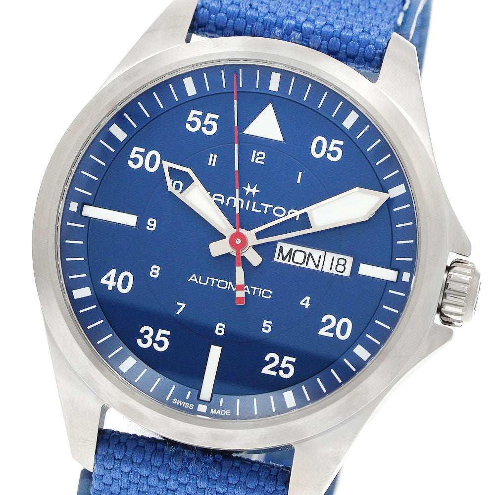 HAMILTON Khaki Aviation Pilot H64655941 blue Dial Automatic Men's Watch_959364