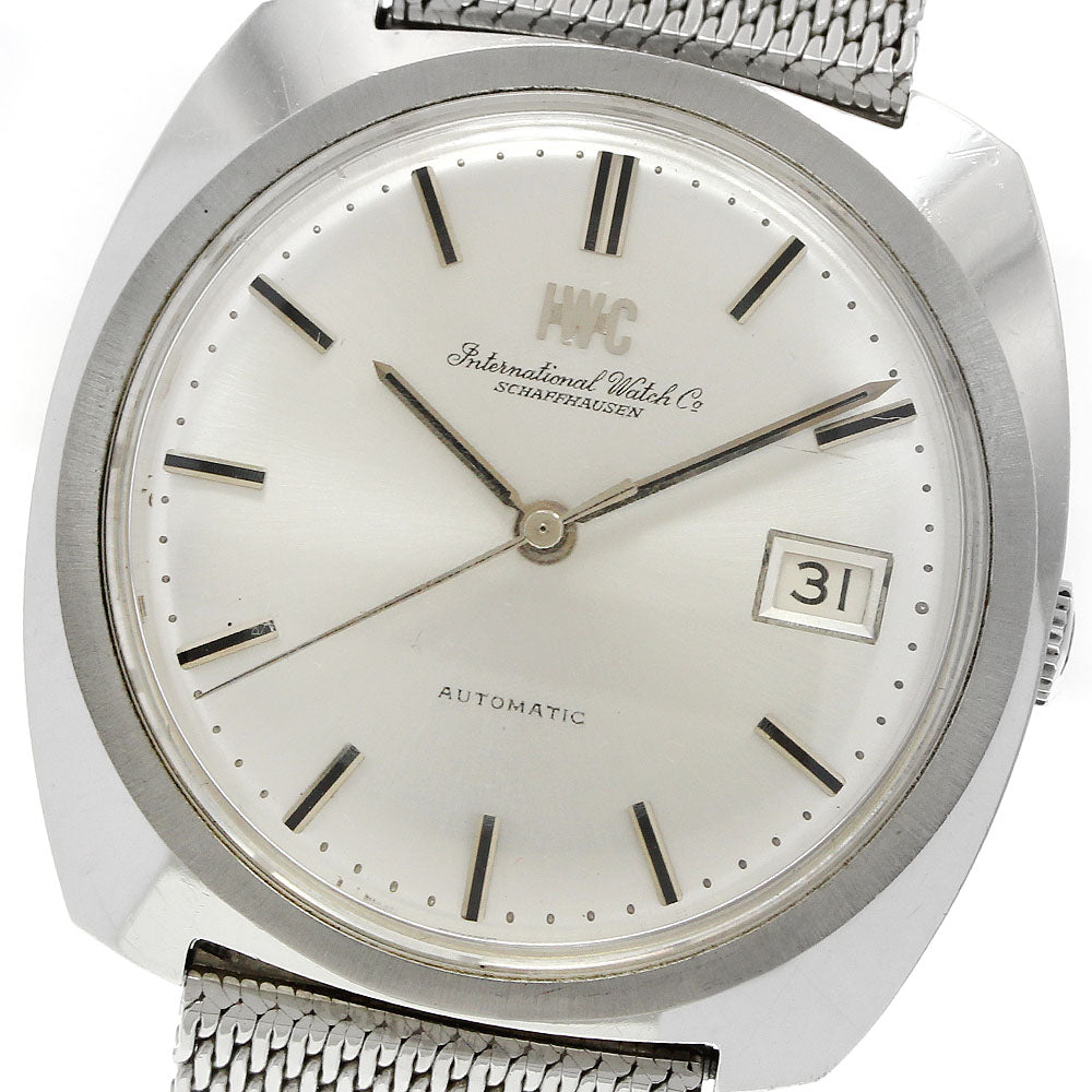 IWC SCHAFFHAUSEN Date Silver Dial Automatic Men's Watch_959372