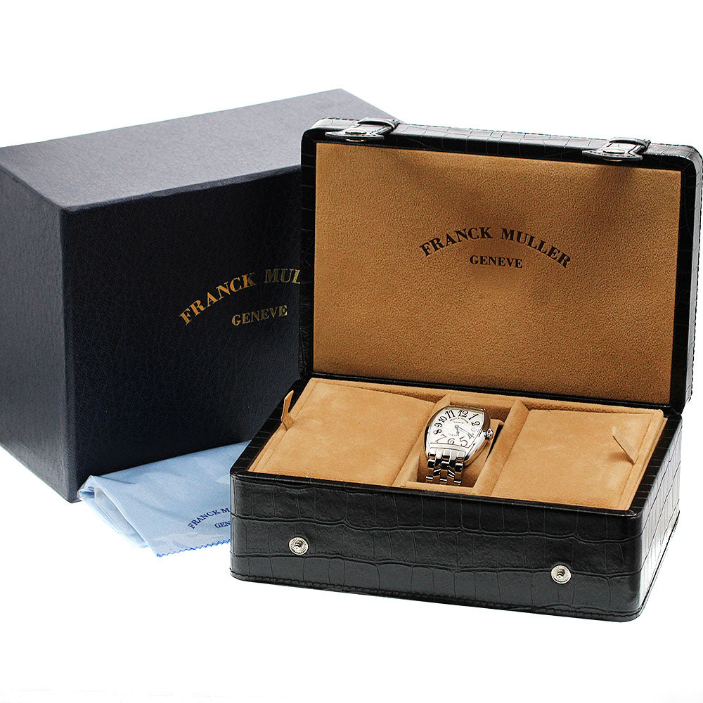 FRANCK MULLER Tono carvex 7502QZ Silver Dial Quartz Ladies Watch_959392