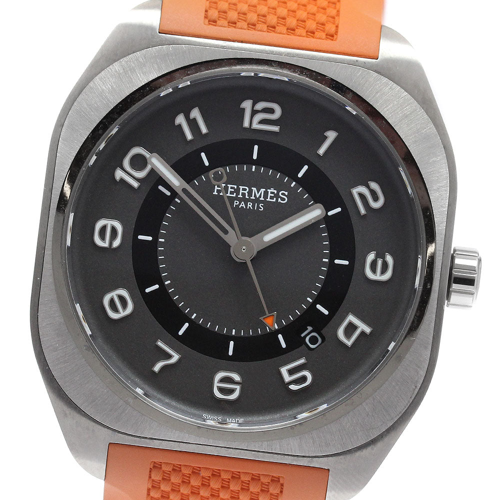 HERMES H08 SP1.741 Date gray Dial Automatic Men's Watch_959429