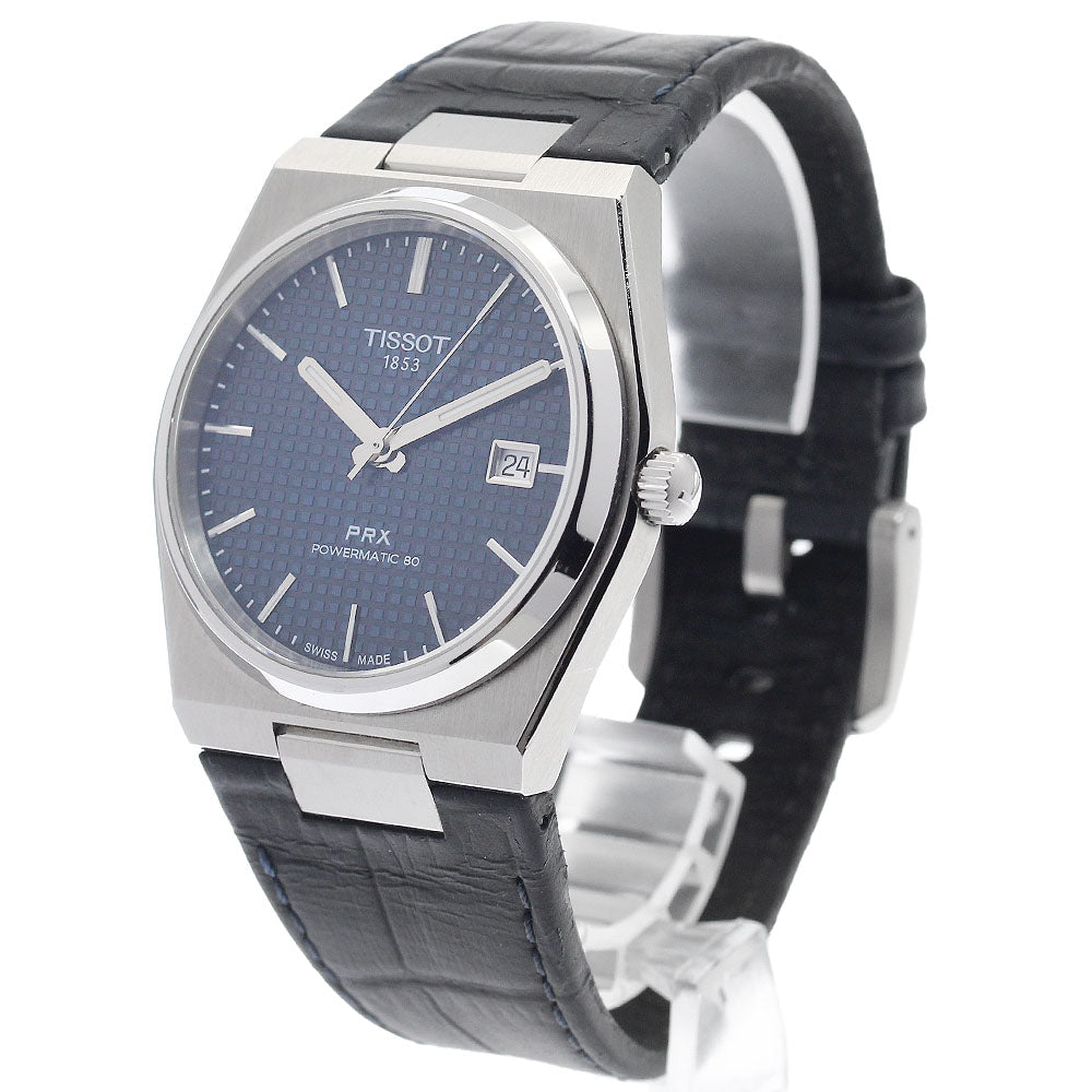 TISSOT PRX Powermatic 80 T137407 Date Navy Dial Automatic Men's Watch_959441