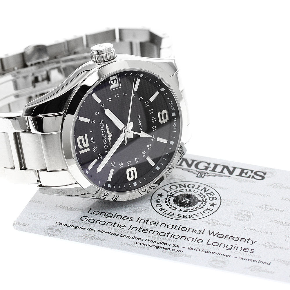 LONGINES Conquest Classic L2.799.4.56.6 GMT date Automatic Men's Watch_959500