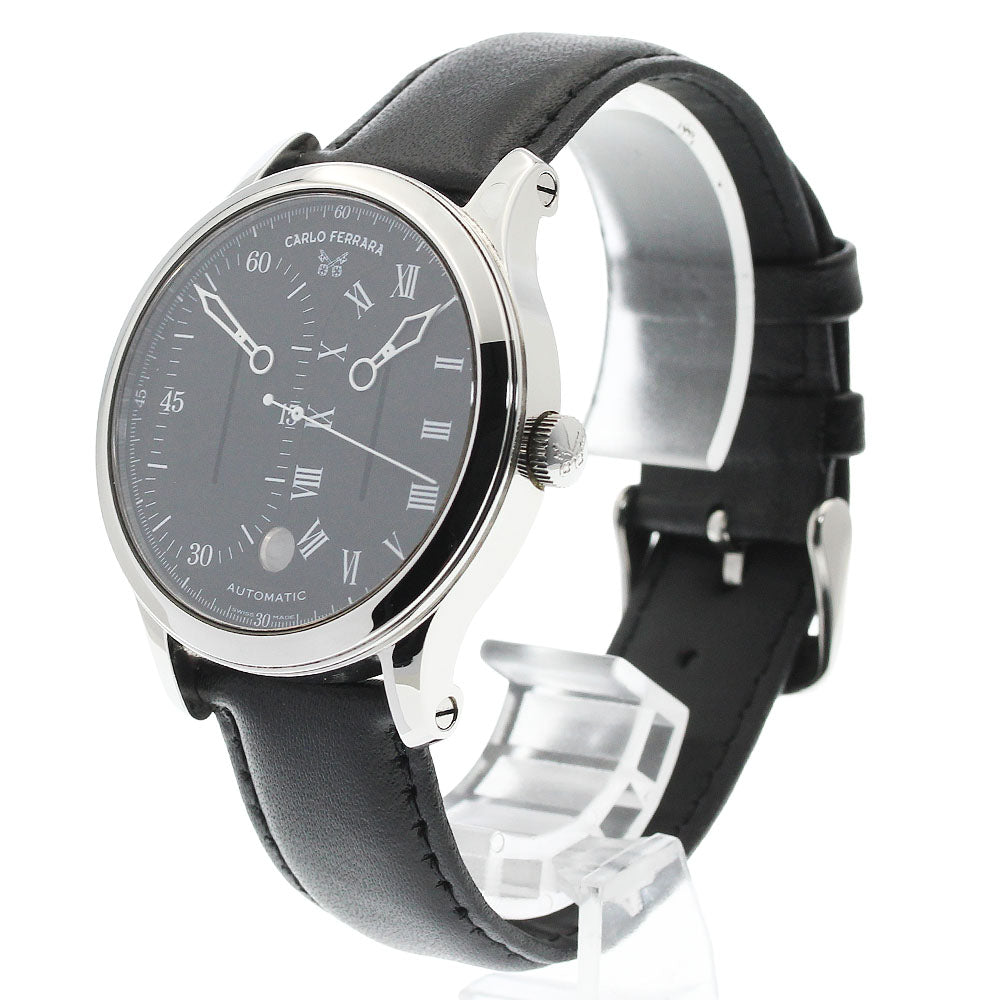 CARLO FERRARA Regulator Classic CF1997 Date black Dial Automatic Men's_959534