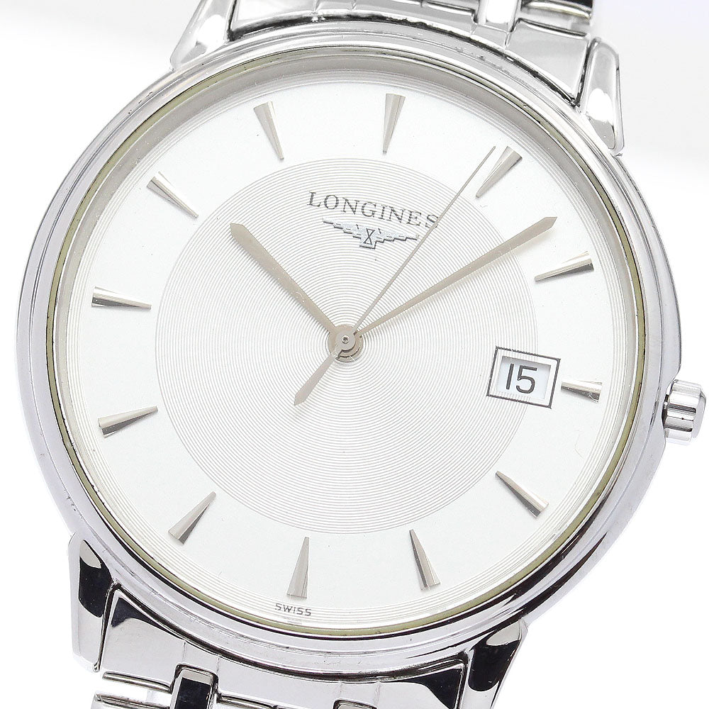 LONGINES Grand classic L4.677.4 Date Silver Dial Quartz Men's Watch_959556