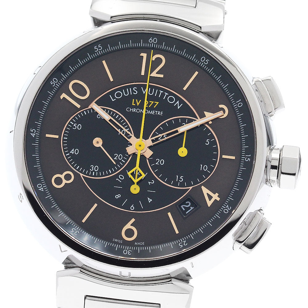 LOUIS VUITTON Tambour El Primero Q114A Chronograph Date Automatic Men's_959567