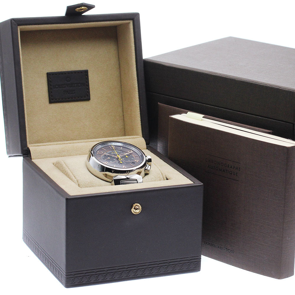 LOUIS VUITTON Tambour El Primero Q114A Chronograph Date Automatic Men's_959567