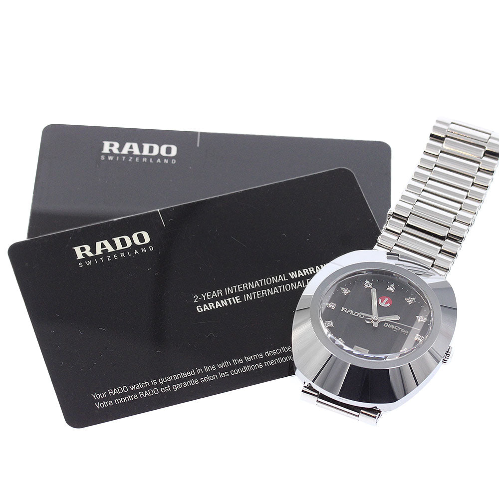 RADO Diastar 629.0914.3/R12914613 Date Black Dial Automatic Men's Watch_959627