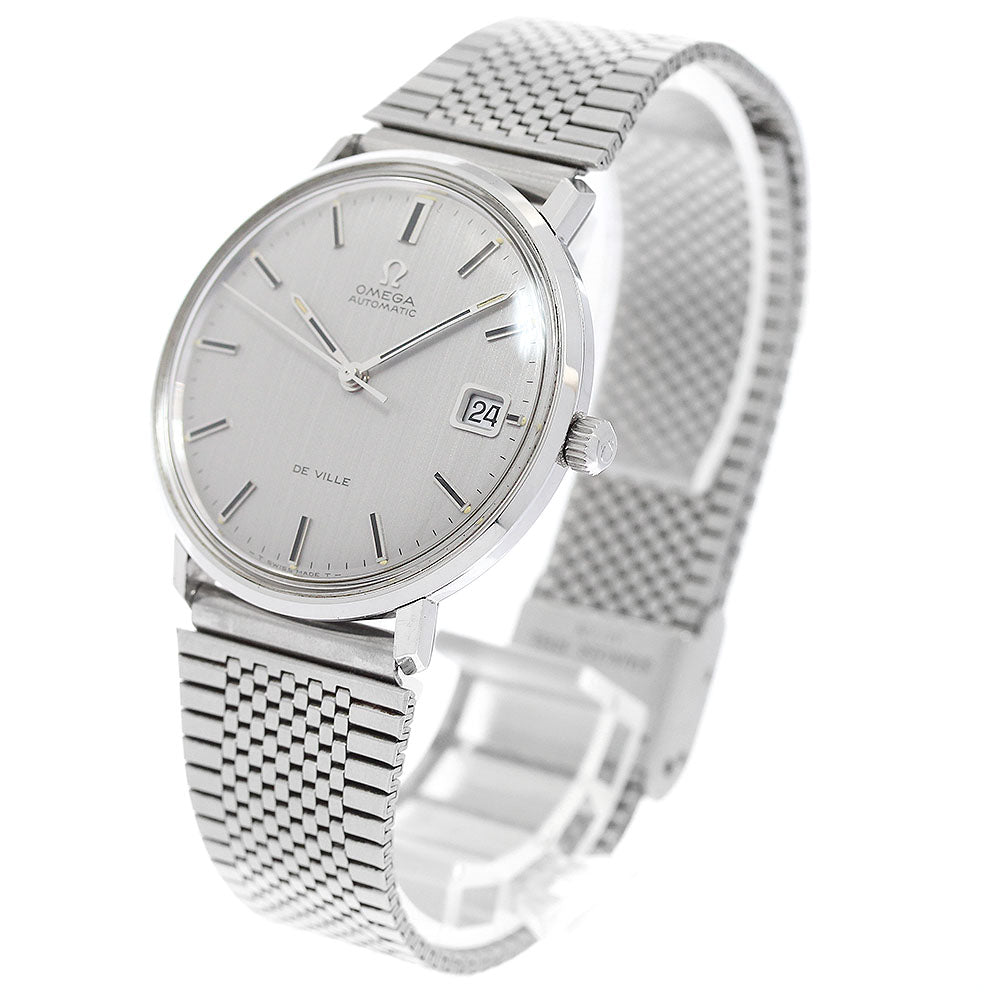 OMEGA De Ville 166033-TOOL106 Date vintage Silver Dial Automatic Men's_959655