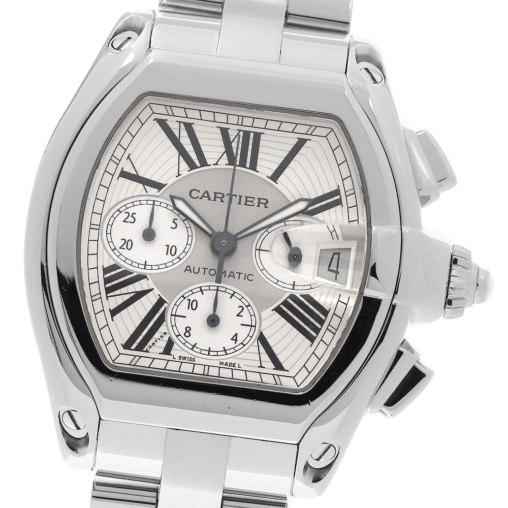 CARTIER Roadster XL W62019X6 Chronograph Automatic Men's Watch_959666